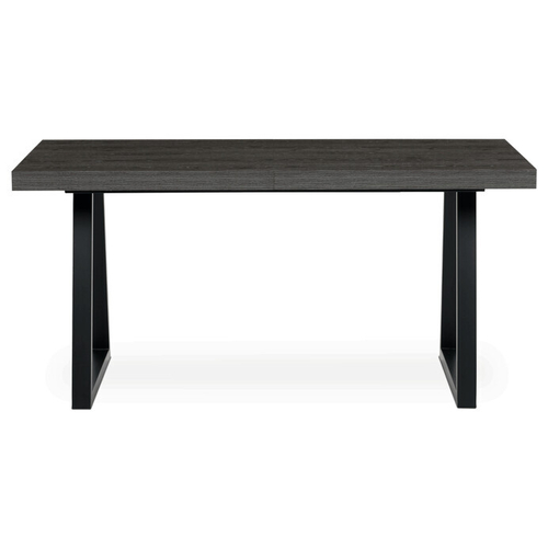 Jídelní stůl rozkládací 160-240x90 cm, lamino, šedý dub, HT-R5624 GREY