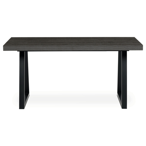 Jídelní stůl rozkládací 160-240x90 cm, lamino, šedý dub, HT-R5624 GREY