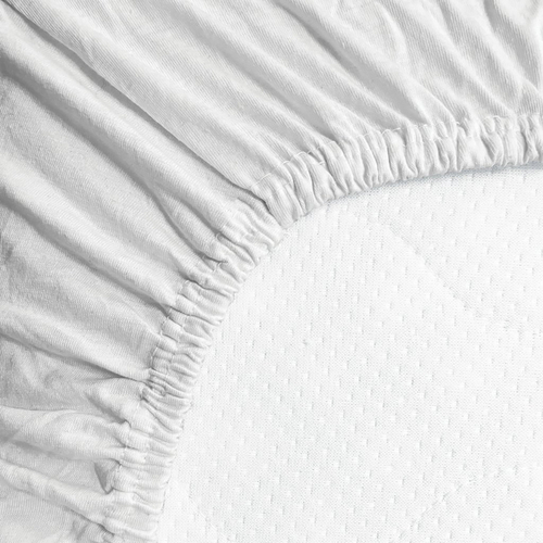 Prostěradlo jersey LUX 180x200 bílé