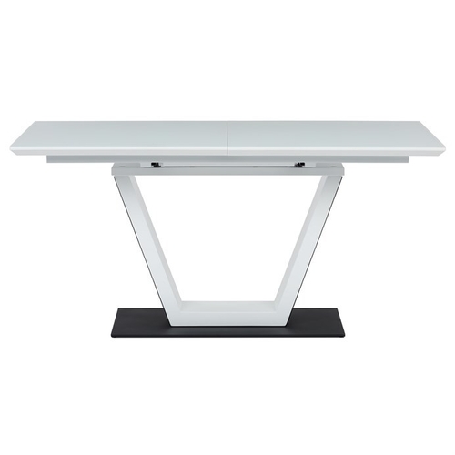 Jídelní stůl rozkládací 160-210x90 cm, mdf HT-D1931 WT