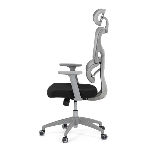 Kancelářská židle, houpací mechanismus, šedá, KA-K2081 GREY