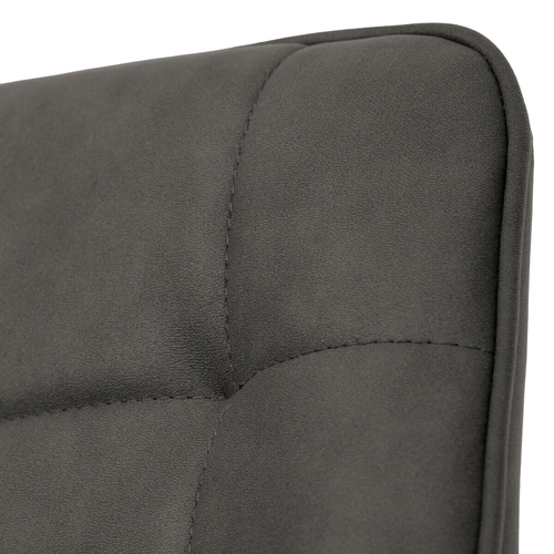Pracovní židle, výškově nastavitelná, šedá látka, KA-V3120 GREY3