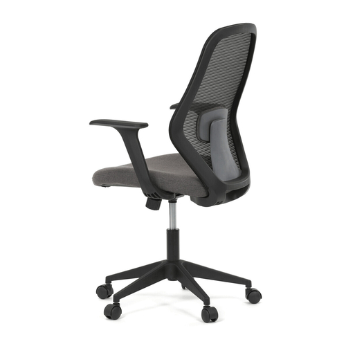 Kancelářská židle, houpací mechanismus, černá síťovina, KA-V3149 BK
