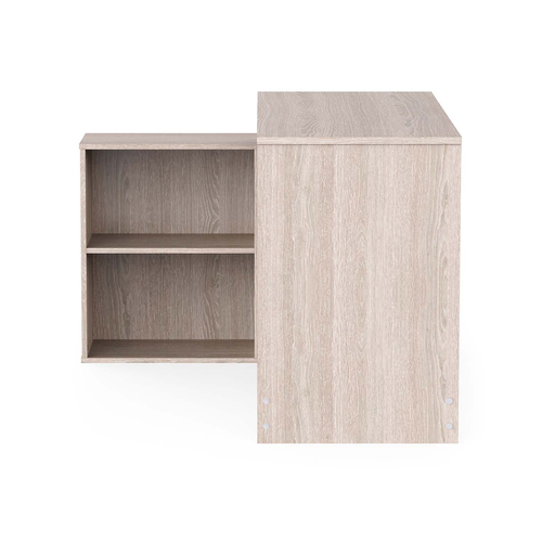 Psací stůl rohový CORNER dub Shannon