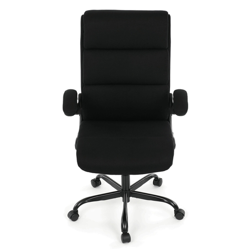 Kancelářské křeslo, houpací mechanismus, černá látka, KA-K3104 BK