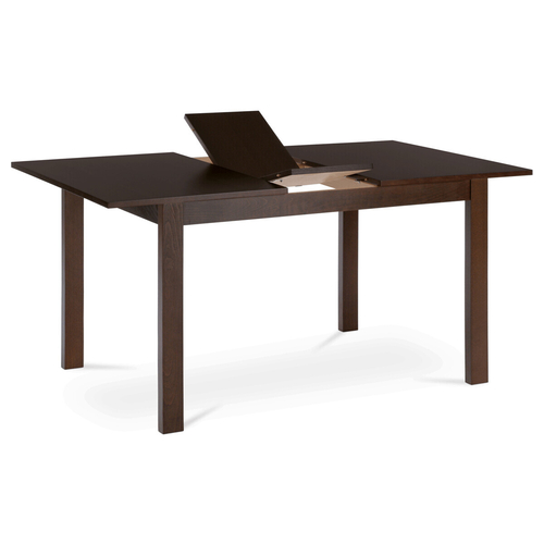 Jídelní stůl rozkládací 120-150x80 cm, mdf, ořech, BT-6778 WAL