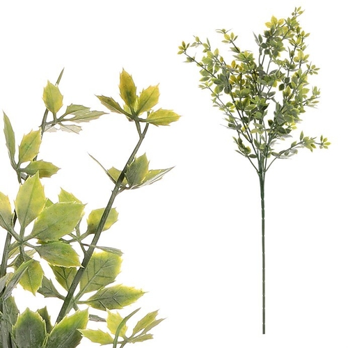 Přísavník pětiprstý - umělá větev, barva zelená