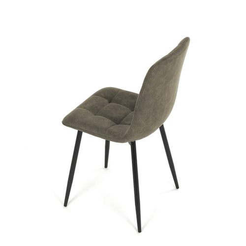 Jídelní židle, zelená, látka vintage, CT-281 GRN3