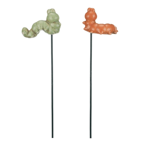 Housenka na špejli - keramika, mix 2 druhů, cena za 1 ks