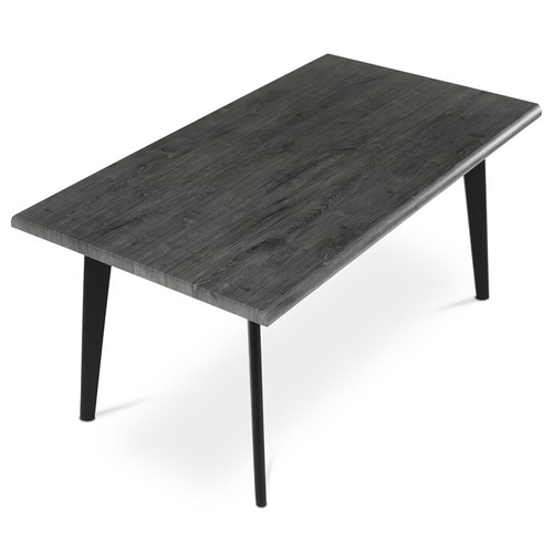Jídelní stůl 160x90cm, mdf, šedý dub, HT-F4416 GREY