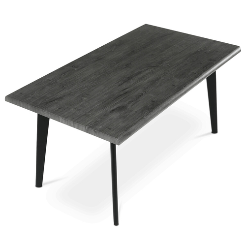 Jídelní stůl 160x90cm, mdf, šedý dub, HT-F4416 GREY