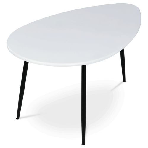 Odkládací stolek 100x60x50cm, mdf, bílá, AF-3012 WT