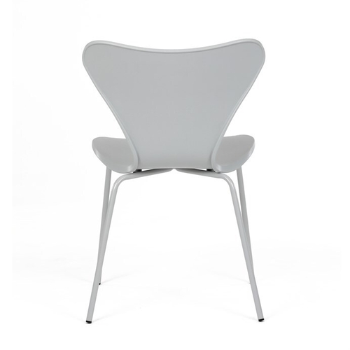 Jídelní židle, šedá, plast, CT-X7034 GREY