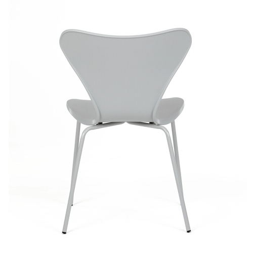 Jídelní židle, šedá, plast, CT-X7034 GREY