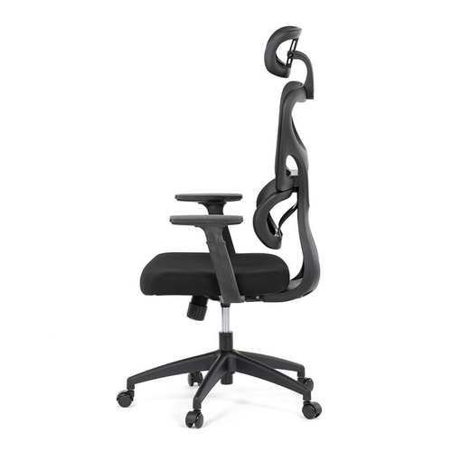 Kancelářská židle, houpací mechanismus, černá, KA-K2080 BK