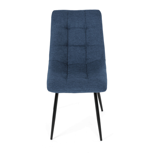 Jídelní židle, modrá, látka, DCL-193 BLUE2