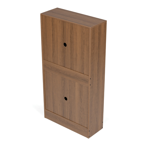 Botník, mdf, hnědá, ABO-G1016 WAL