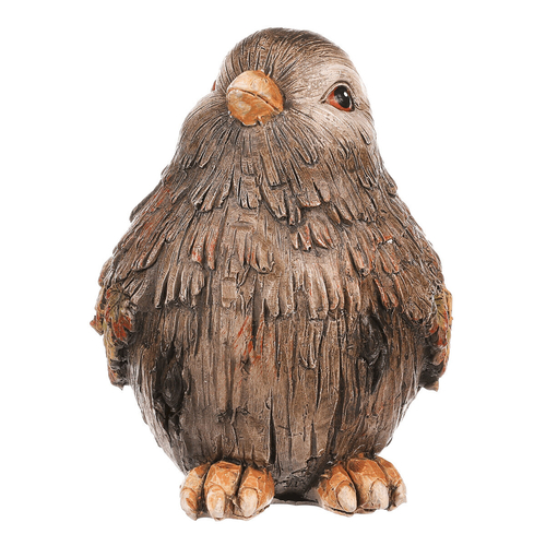 Ptáček - figurka z polyresinu, křídla z lístků