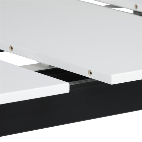 Jídelní stůl rozkládací 140-180x85 cm, mdf HT-W1630 WT