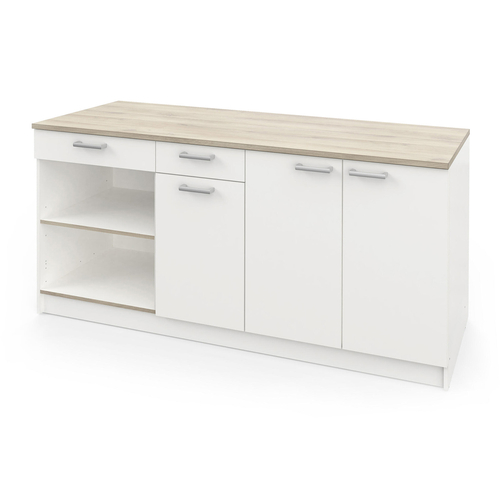 Kuchyňská linka COOKING dub/bílá