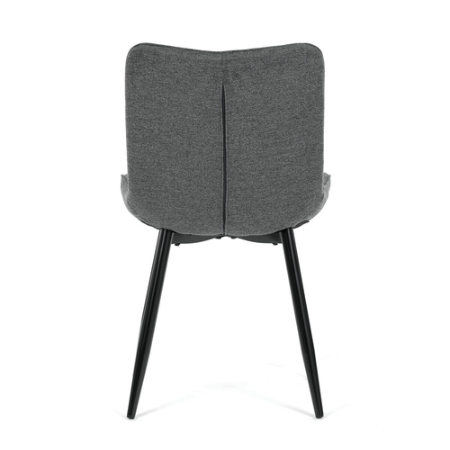 Jídelní židle, šedá, látka, HC-462 GREY2
