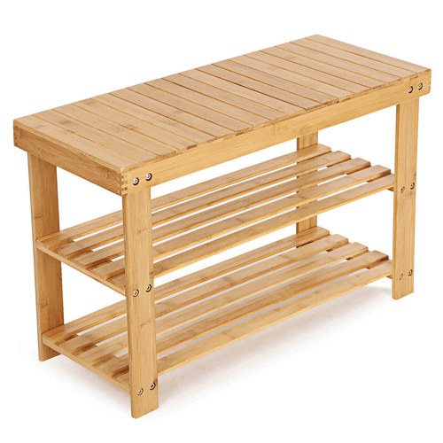 Botník, bambus, přírodní, ABO-E1004 NAT