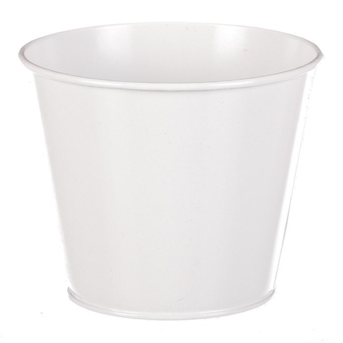 Kovový obal na květiny, květinový design.