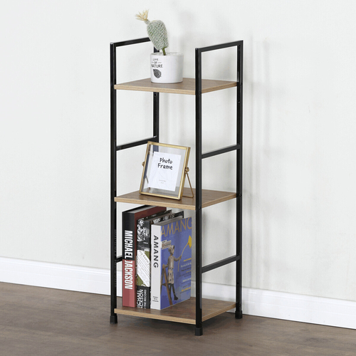 Regál, mdf, hnědá, GD-213 OAK