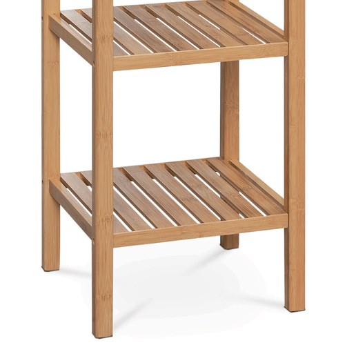 Regál, masiv, hnědá, DR-011-3