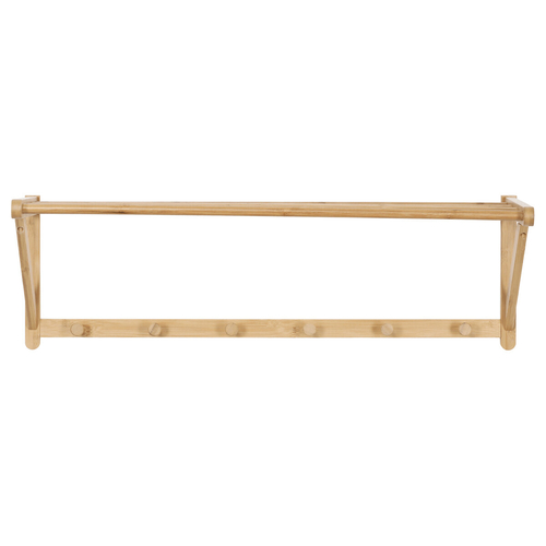 Věšák, bambus, přírodní, DR-B004 NAT