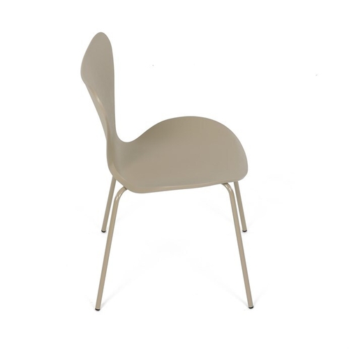Jídelní židle, hnědá, plast, CT-X7034 CAP