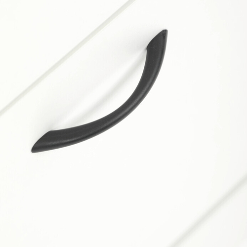 Botník, mdf, bílá, ABO-G1014 WT