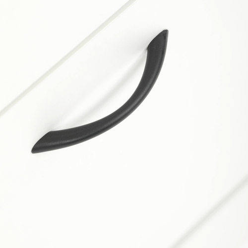 Botník, mdf, bílá, ABO-G1014 WT