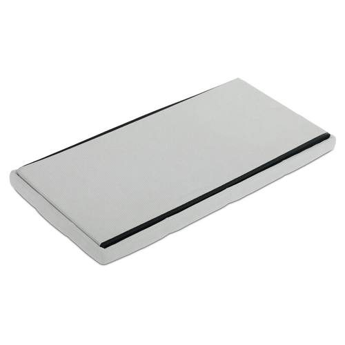 Taburet s úložným prostorem, krémová, manšestrová látka, TAB-472 CRM6