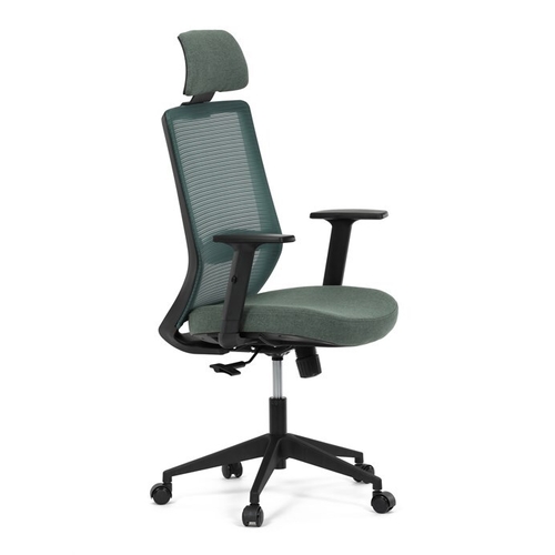Kancelářská židle, synchronní mechanismus, zelená síťovina, KA-V3329 GRN