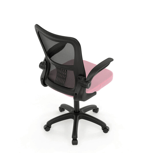 Dětská židle, houpací mechanismus, růžová síťovina, KA-K2006 PINK