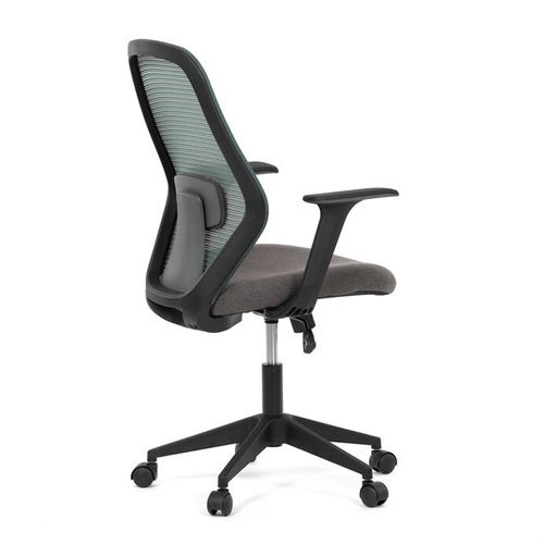 Kancelářská židle, houpací mechanismus, zelená síťovina, KA-V3149 GRN