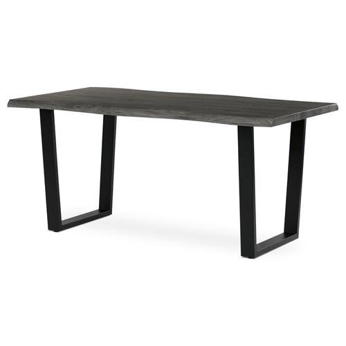 Jídelní stůl 160x90cm, mdf, šedý dub, HT-F4216 GREY