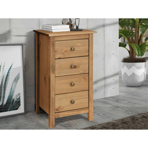 Komoda 4 zásuvky TORINO vosk