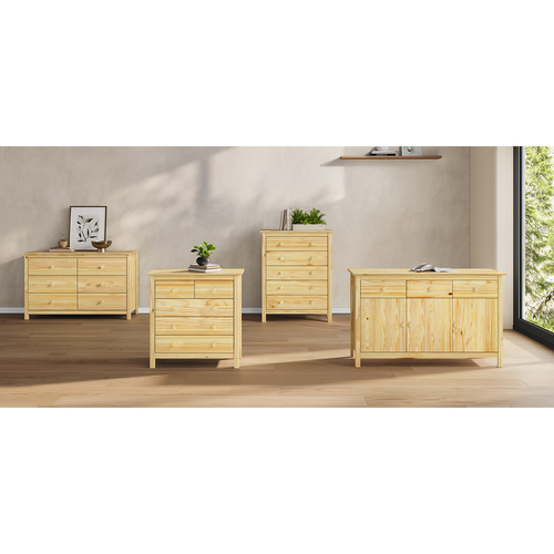 Komoda 6 zásuvek TORINO