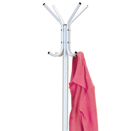 Věšák, kov, bílá, 80001-04A WT