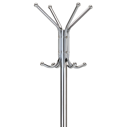 Věšák, kov, stříbrná, 80001-06B CR