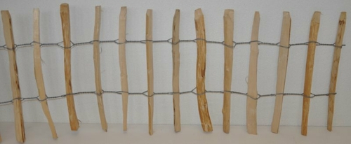 Plůtek dřevěný výška 50 cm, délka 5 metrů