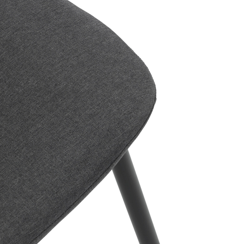 Jídelní židle, šedá, látka, CT-V2972 GREY2