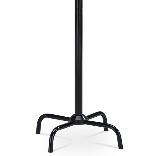 Věšák, kov, černá, 80609-A BK