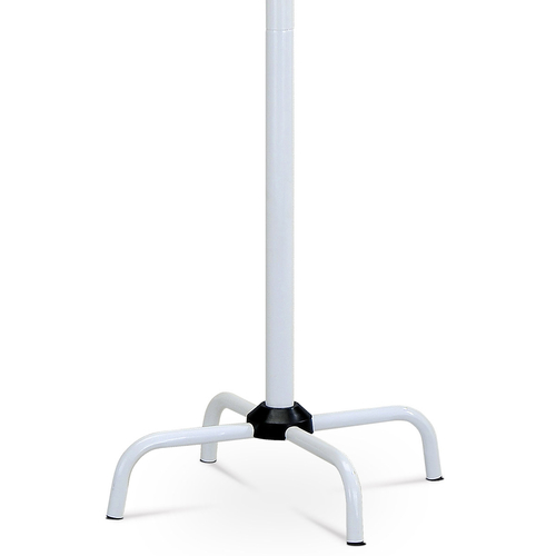 Věšák, kov, bílá, 80609-A WT