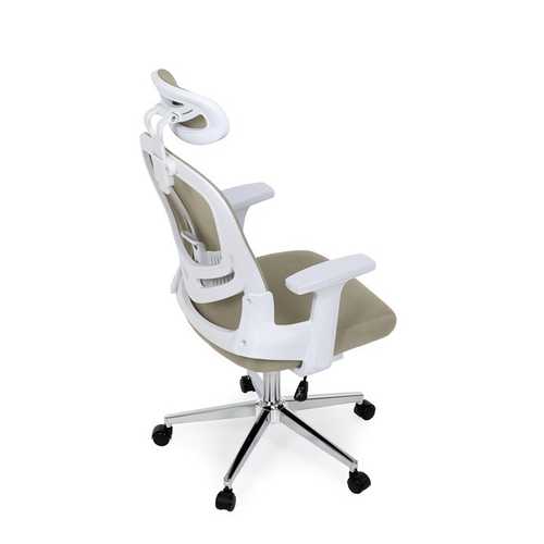 Kancelářská židle, houpací mechanismus, béžová síťovina, KA-K2031 BGE
