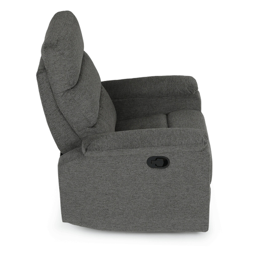 Sedací souprava, polohovací, šedá, látka, ASD-C5980 GREY2