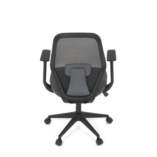 Kancelářská židle, houpací mechanismus, černá síťovina, KA-V3149 BK