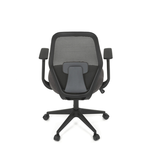 Kancelářská židle, houpací mechanismus, černá síťovina, KA-V3149 BK